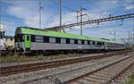 Ein Schlafwagen der Rola auf Basis der Eurofima T2s-Schlafwagen aus Schlieren für die SBB.