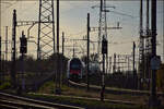 RABe 512 056 in Pratteln.