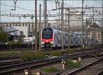 RABe 512 056 in Pratteln. August 2026.