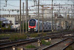 RABe 512 056 in Pratteln. August 2026.