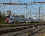 Offenbar der Neueste der SBB, RABe 512 058 in Pratteln.