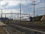 Der neueste RABe 512 058 in Pratteln.