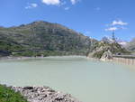 (195'255) - Der Grimselsee mit Hospiz am 29.