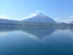 (215'946) - Der Niesen mit Thunersee am 8.