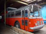 (156'960) - FRAM Drachten - Nr. 20 - FBW/Vetter-R&J Anderthalbdecker (ex Wespe, Altsttten; ex AFA Adelboden Nr. 4) am 20. November 2014 in Drachten, Autobusmuseum