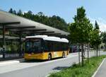 (252'828) - Amstein, Willisau - Nr. SC 26/LU 15'609/PID 5318 - Scania/Hess (ex Schnider, Schpfheim) am 20. Juli 2023 beim Bahnhof Menznau