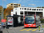 (242'908) - ARL Viganello - Nr. 16/TI 74'716 - Mercedes am 17. November 2022 beim Bahnhof Lugano