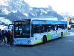 (246'121) - EAB Engelberg - Nr. 1/OW 10'195 - Mercedes (ex AAGS Schwyz Nr. 14) am 14. Februar 2023 in Engelberg, Talstation Titlis