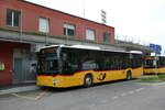 (286'456) - Funi-Car, Biel - Nr. EP12/BE 649'002/PID 10'949 - Mercedes (ex Eurobus, Bern Nr. 12) am 28. April 2026 beim Bahnhof Twann