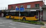 (286'466) - Funi-Car, Biel - Nr. EP12/BE 649'002/PID 10'949 - Mercedes (ex Eurobus, Bern Nr. 12) am 28. April 2026 beim Bahnhof Twann