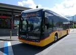 (265'338) - PostAuto Zentralschweiz (Hfliger) - Nr. 568/OW 11'868/PID 12'020 - eMercedes am 2. August 2024 beim Bahnhof Sarnen