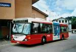 (109'004) - Lanz, Huttwil - BE 75'827 - Scania am 8. Juli 2008 beim Bahnhof Hasle-Regsau