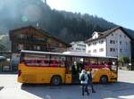 (246'807) - PostAuto Graubnden - Nr. 26/GR 168'604/PID 4362 - Setra (ex Terretaz, Zernez; ex Gessinger, Bad Ragaz) am 3. Mrz 2023 beim Bahnhof Tavanasa-Breil/Brigels