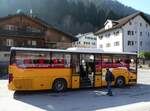 (246'808) - PostAuto Graubnden - Nr. 26/GR 168'604/PID 4362 - Setra (ex Terretaz, Zernez; ex Gessinger, Bad Ragaz) am 3. Mrz 2023 beim Bahnhof Tavanasa-Breil/Brigels