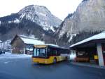 (148'256) - PostAuto Bern - BE 700'281 - Mercedes (ex Schmocker, Stechelberg Nr. 2) am 8. Dezember 2013 in Stechelberg, Hotel