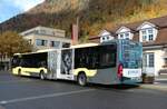 (281'842) - STI Thun - Nr. 163/BE 752'163 - Mercedes am 28. Oktober 2025 beim Bahnhof Interlaken Ost
