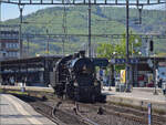 Elefant auf dem Läufelfingerli.

C 5/6 2978 in Olten. April 2024.
