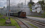 Train du Terroir.

Einfahrt von E 3/3 5811 nach Travers. Mai 2024.