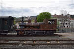 Train du Terroir.

E 3/3 5811 in Couvet. Mai 2024.