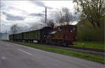 Train du Terroir.

E 3/3 5811 bei Mtiers. Mai 2024.