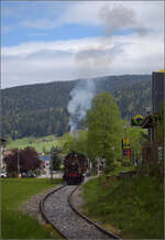 Train au fil de l'Areuse.