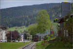 Train au fil de l'Areuse.