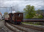 Train du Terroir.

E 3/3 5811 in Couvet. Mai 2024.