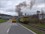 Ostermontag bei der 'Emmentalbahn'.