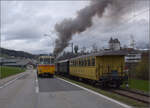 Ostermontag bei der 'Emmentalbahn'.