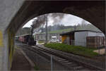Ostermontag bei der 'Emmentalbahn'.