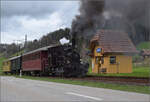 Ostermontag bei der 'Emmentalbahn'.