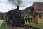 Ostermontag bei der 'Emmentalbahn'.