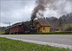 Ostermontag bei der 'Emmentalbahn'.