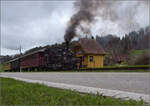 Ostermontag bei der 'Emmentalbahn'.