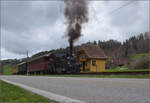 Ostermontag bei der 'Emmentalbahn'.