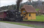 Ostermontag bei der 'Emmentalbahn'.