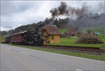 Ostermontag bei der 'Emmentalbahn'.