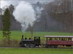 Ostermontag bei der 'Emmentalbahn'.