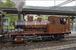 e-33-3/813337/vapeur-val-de-travers-train-au-fil-de Vapeur Val-de-Travers: Train 'Au fil de l'Areuse'.

Ankunft von E 3/3 8511 in Travers. Mai 2023.