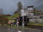 Ostermontag bei der 'Emmentalbahn'.