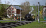 Ostermontag bei der 'Emmentalbahn'.