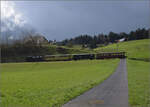 Ostermontag bei der 'Emmentalbahn'.