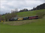 Ostermontag bei der 'Emmentalbahn'.