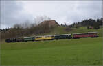 Ostermontag bei der 'Emmentalbahn'.