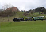 Ostermontag bei der 'Emmentalbahn'.