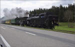 Ostermontag bei der 'Emmentalbahn'.