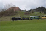 Ostermontag bei der 'Emmentalbahn'.