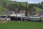 Ostermontag bei der 'Emmentalbahn'.