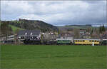 Ostermontag bei der 'Emmentalbahn'.