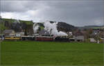 Ostermontag bei der 'Emmentalbahn'.